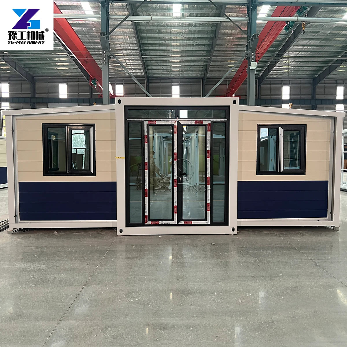 Luxury Prefab Shipping Container Villa 3 Bedroom Expandable Home 20FT 40Ft Mobile House Tiny Prefab Container Home