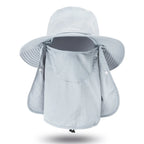 Fisherman's hat, male sun hat, summer outdoor quick drying sun hat, fishing breathable sun hat, female face mask hat