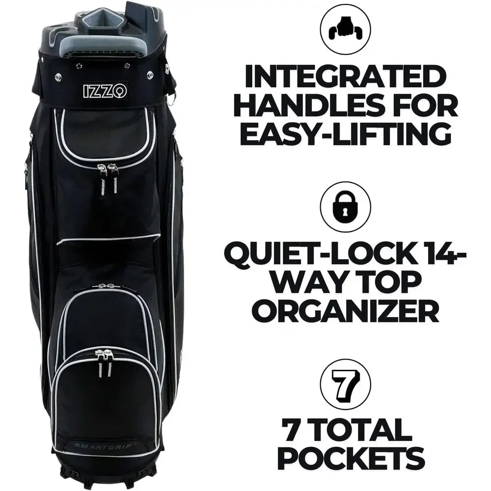 Golf Cart Bag with Storage Vault