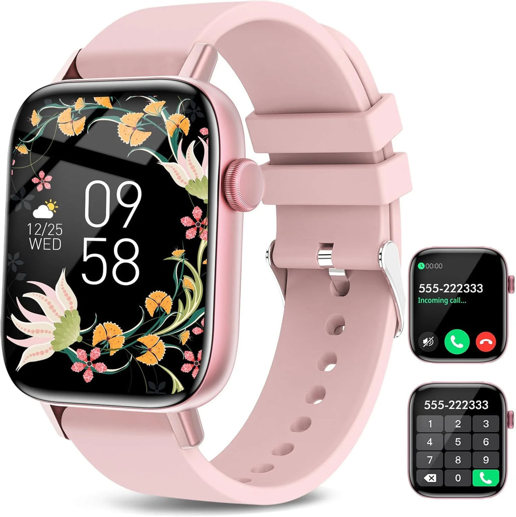 Smart Watch for Men Women, Fitness Tracker (Answer/Make Call), 1000 mAh Battery, 120+ Sport Modes, Step Counter/Sleep Monitor Fitness Watch, Smartwatch for Android/iPhone