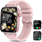 1.83" Full Touch Screen Smart Watch | Alexa, Wireless Call, 105+ Sports Modes, 24/7 Health & Sleep Tracker, Comfort Breathable Strap, Long Battery Life, Phone Finder & Remote Camera For Android & iPhone, Practical Gifts For H