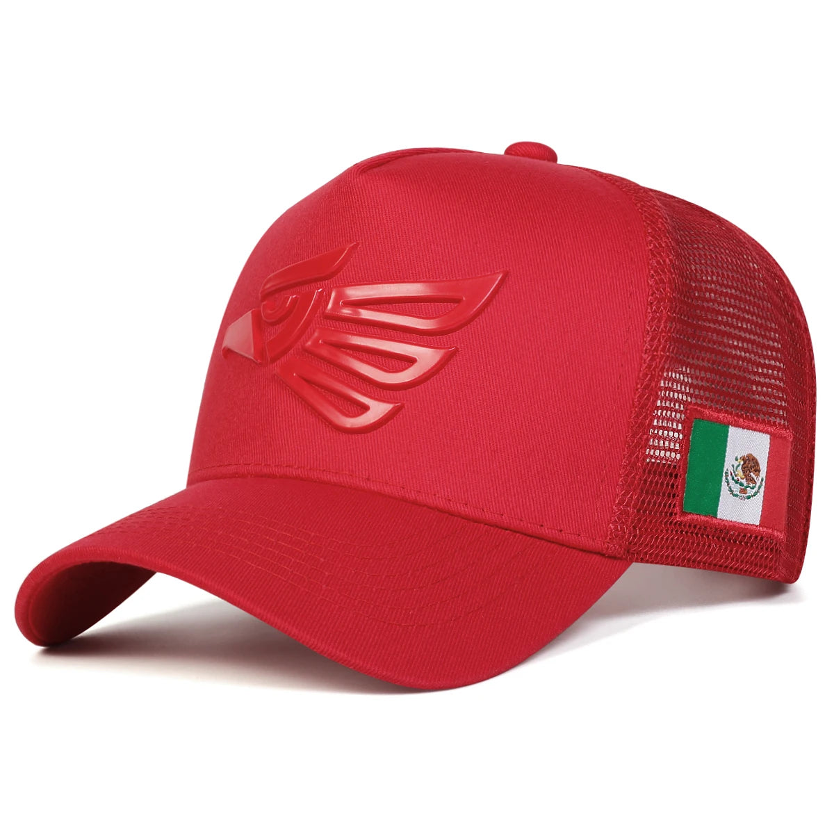 Unisex Mexican Eagle Label Baseball Net Caps Spring and Summer Outdoor Adjustable Casual Hats Hip Hop Hat Sunscreen Hat