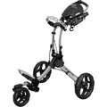 3-Wheel Swivel Front Golf Cart with 360-Degree Rotation and Foldable Design