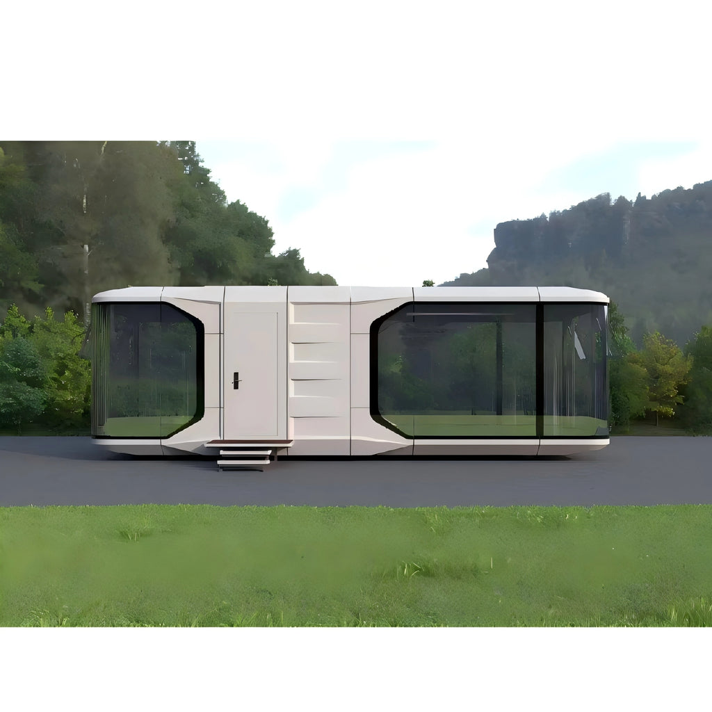 Customized Mobile Tiny House Steel Frame Insulated All Climate Resistant for Homestay Farm Stay Glamping Pod Home