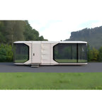 Customized Mobile Tiny House Steel Frame Insulated All Climate Resistant for Homestay Farm Stay Glamping Pod Home