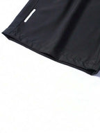 3 Pcs Mens Summer Drawstring Sports Shorts With Zipper Pockets Breathable Quick Dry For Running Hiking