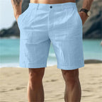 Casual Shorts Summer Men Loose Five Inch Short Pants Cotton Linen Thin Breathable Soft Beach Daily Outdoor Sports Bottoms