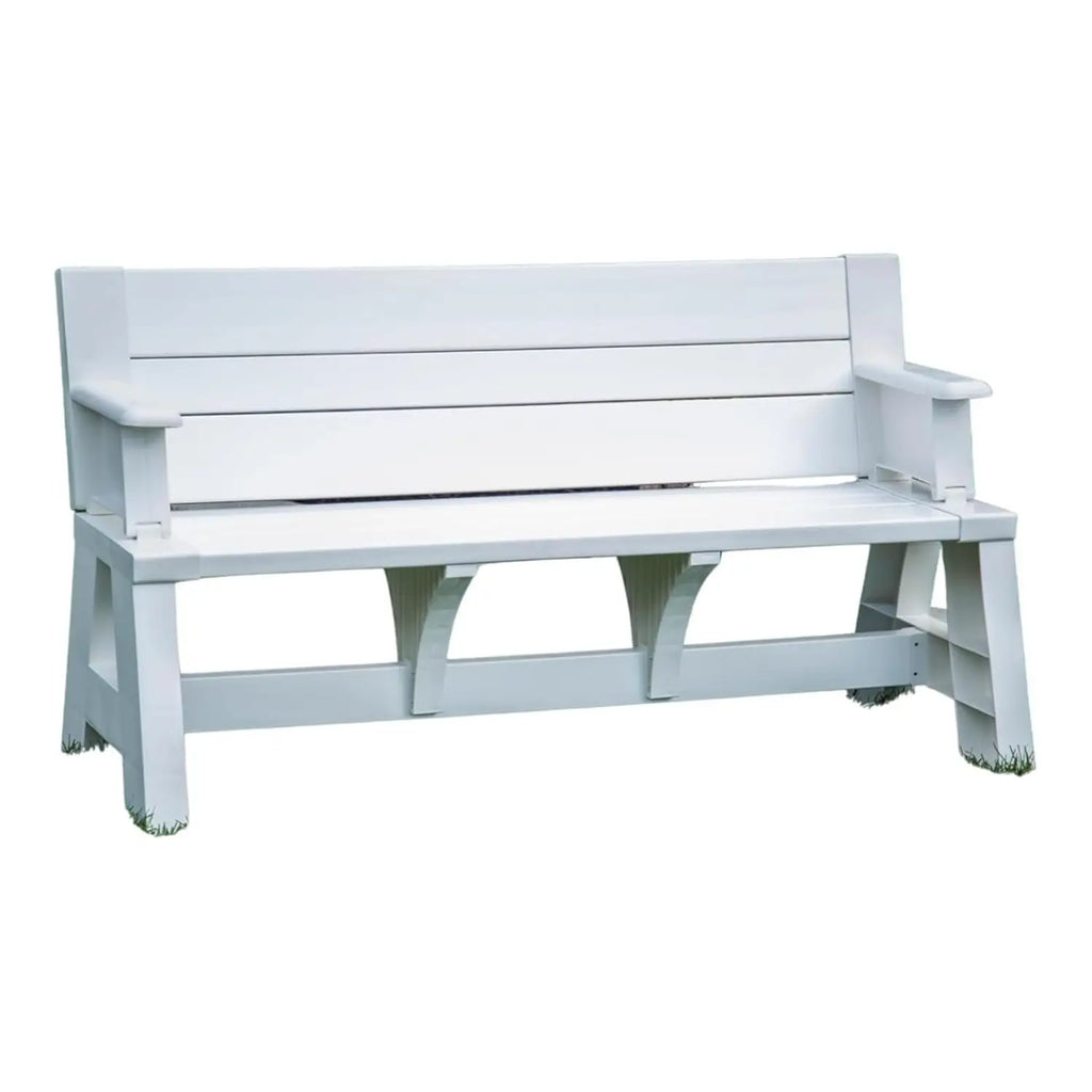 Gen 1 2-in-1 Outdoor Convertible Bench to Picnic Table | Space-Saving, Weather-Resistant Patio Furniture for Yard,, Customized