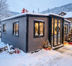 Customized Global Direct Sales 20Ft 30Ft Prefab Tiny Home Camping Modular Portable On Wheels Easy Installation Expandable Contai