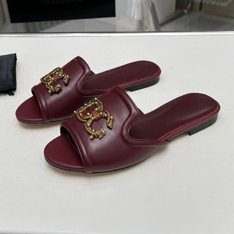 New Women Slippers Summer Fashion Platform Sandals Thick Sole Solid Color Slippers Party Party Women Beach Sandals Slides Women