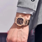 2026 New PAGANI DESIGN Rose Gold Retro Men's Watches Luxury Mechanical Wristwatch Automatic Watch For Men AR Sapphire Waterproof Luminous