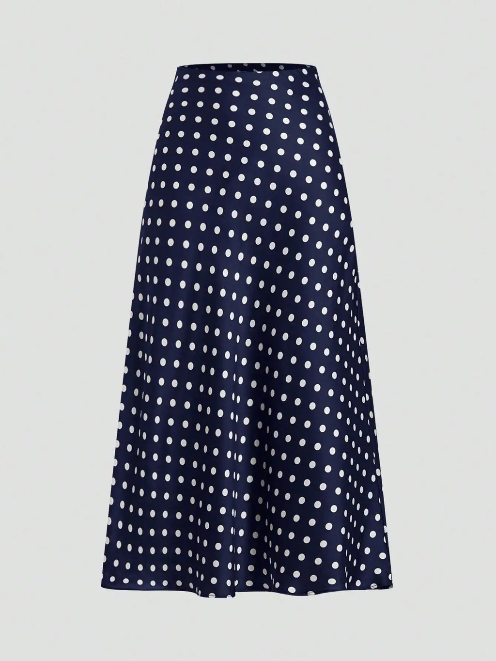 Firerie Women's Retro Elegant Polka Dot Print Vacation Style Skirt,Fall,Fall For Women,Winter For Women,Vacation