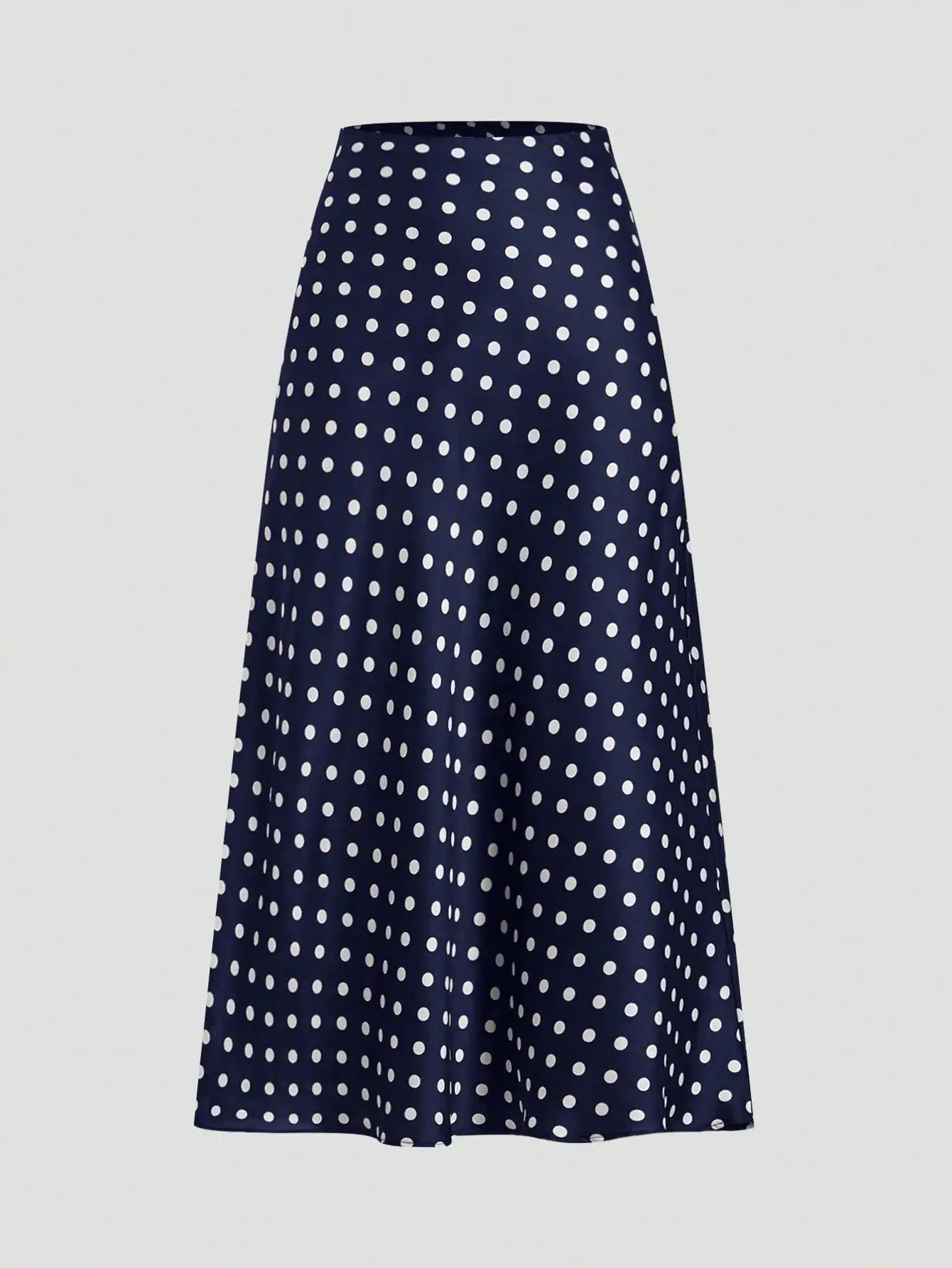 Firerie Women's Retro Elegant Polka Dot Print Vacation Style Skirt,Fall,Fall For Women,Winter For Women,Vacation
