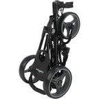 Lightweight One-k Folding Push/Pull Golf Cart - Black