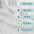 Adorable Dinosaur-Print Flannel Blanket, Soft Warm All-Season for Bed or Sofa, Cozy Comfort Throw