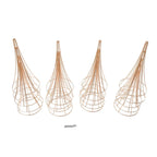 10Pcs Set Metal Wedding Flower Trumpet Vase Stand 31.5 inch Table Vases Decor