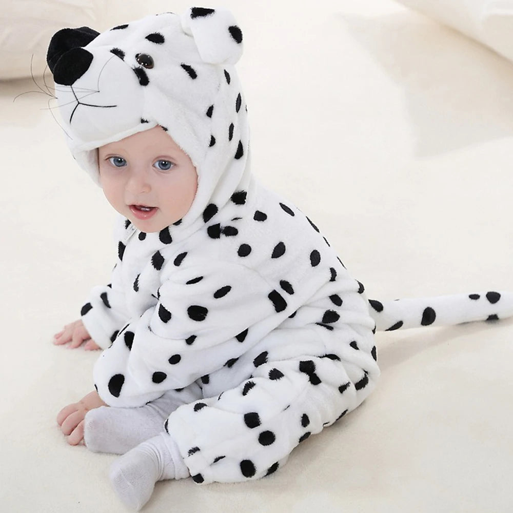 Halloween Costume Adult Family Plush Fleece Animal Onesie Hooded Jumpsuit Pajamas Set Cute Creature Mascot Party Outfit