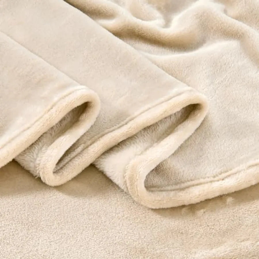 Oversized Blanket 120x120 Inch Giant Huge Companion for Bed Sofa Travel and Camping Extra Large Big Soft Blanket Fits The Whole