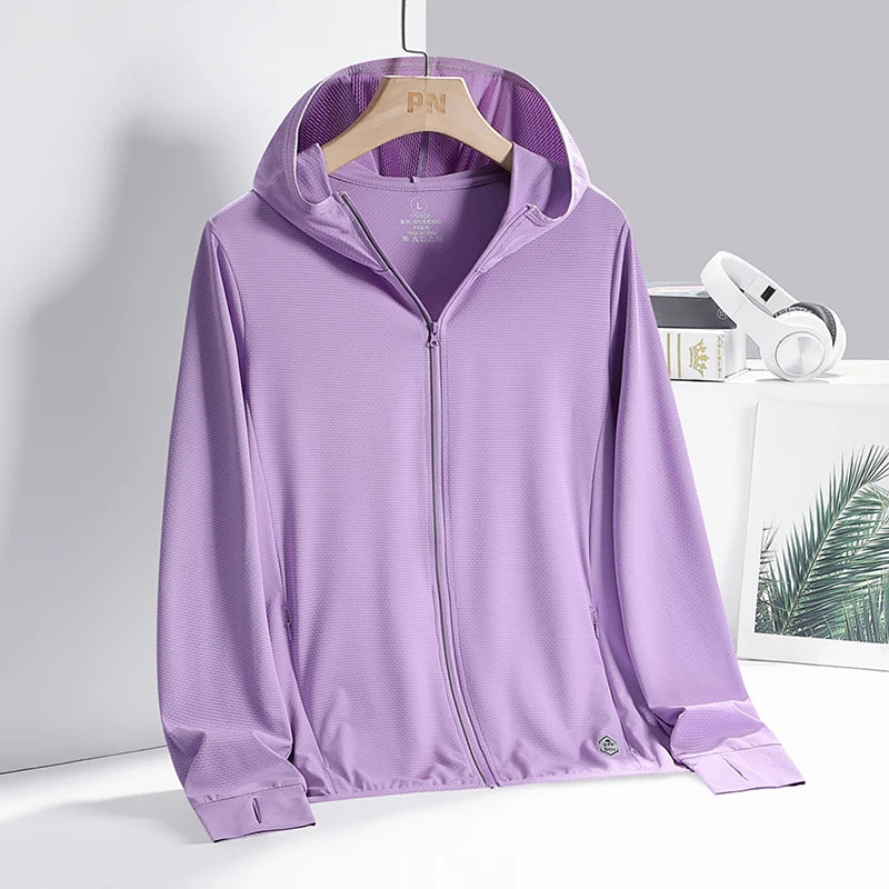 UV Protection Sun Protection Windproof Waterproof Quick Dry Loose Outdoor Sports Summer Jackets For Men Women