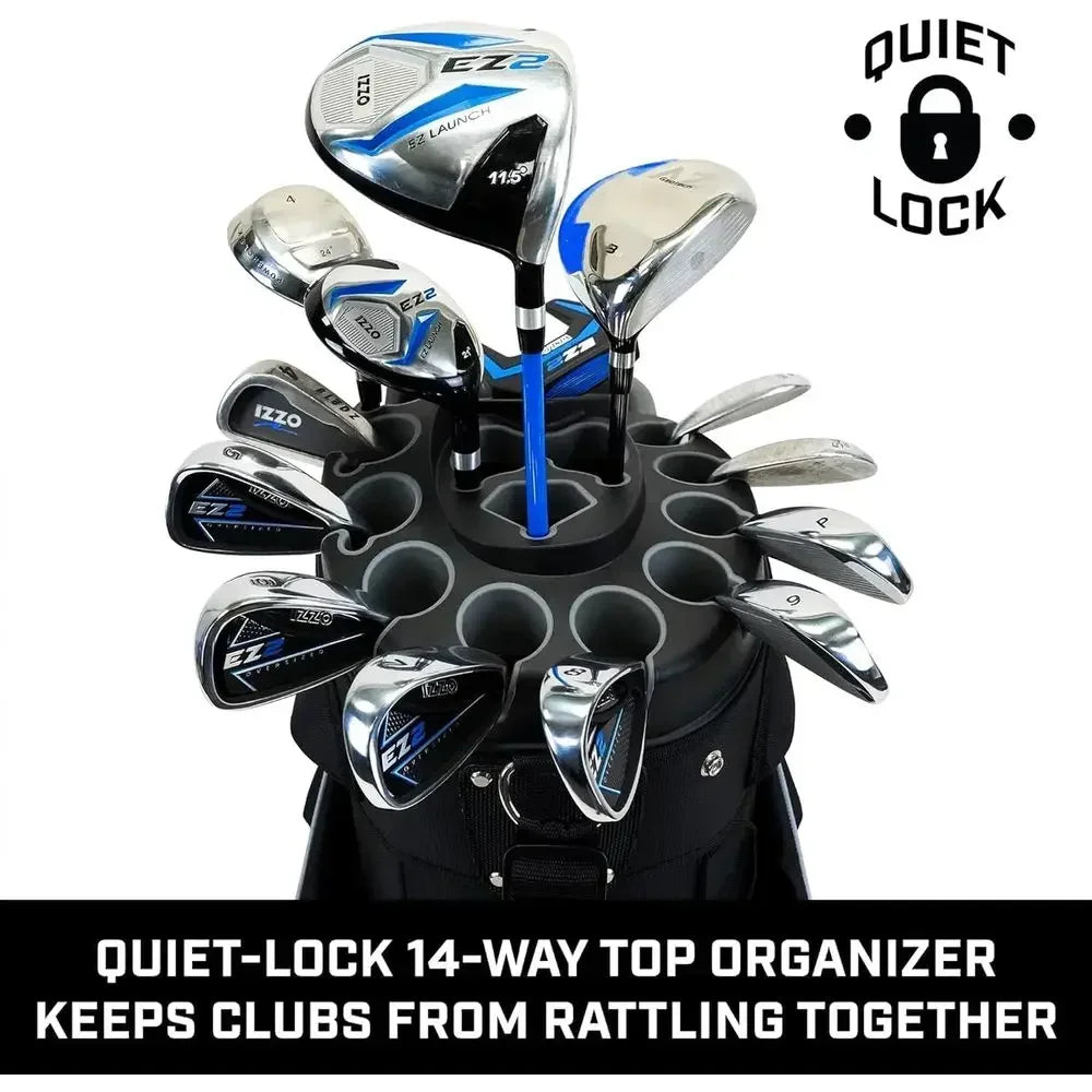 Golf Cart Bag with Storage Vault
