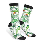 AOYEGO Funny Socks Health Curve Novelty Casual Crew Socks Contrast Color Design for Women Men Gift