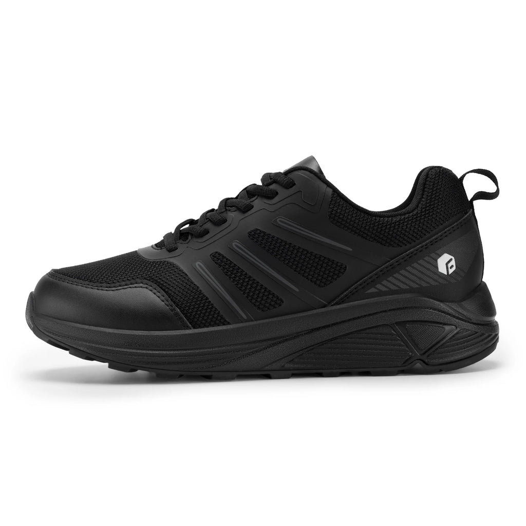 Fitville Trail Running Shoes Wide Toe Men's Sneakers Non-slip Wear Resistant Sport Shoes for Heel Pain Plantar Fasciitis Relief