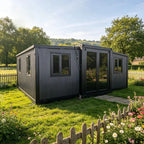 Heavy Duty Steel Frame Yugong Foldable Expandable Container House Portable Prefab Strong Home for Hurricane Zone Earthquake Area