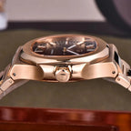 2026 New PAGANI DESIGN Rose Gold Retro Men's Watches Luxury Mechanical Wristwatch Automatic Watch For Men AR Sapphire Waterproof Luminous