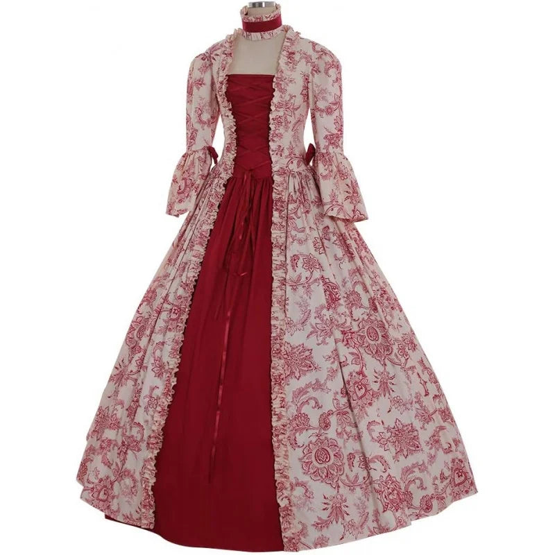 Women's Victorian Rococo Dress Inspiration Maiden Costume