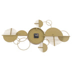 Large Luxury Gold Wall Clock Nordic Style Metal Clocks Home Living Room Decor