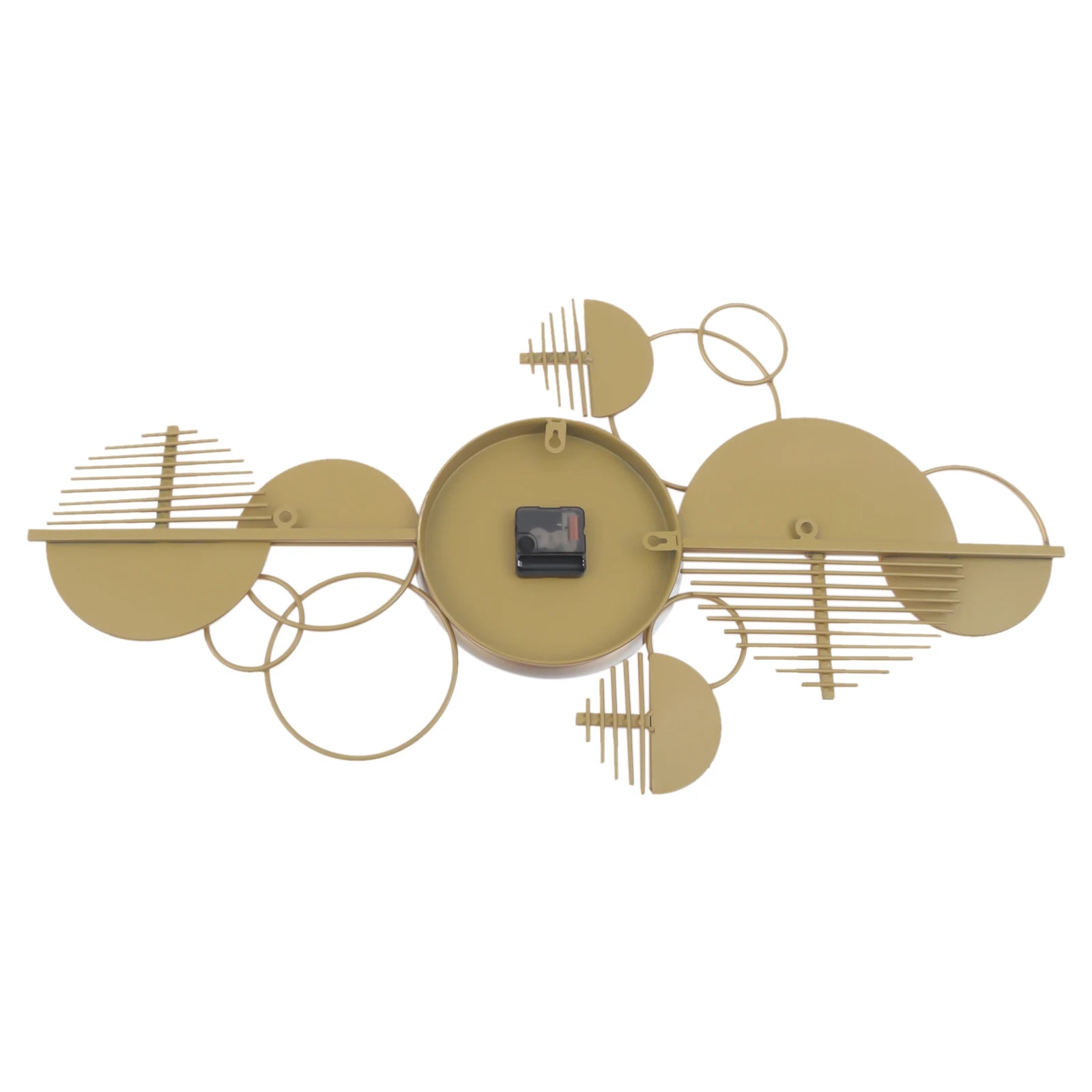Large Luxury Gold Wall Clock Nordic Style Metal Clocks Home Living Room Decor