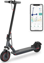 8.5inch Solid Tire Electric Scooter 10.5Ah Powerful Battery 19mph APP Smart Control Scooter 23miles Max Range Double shock absorption for Adult