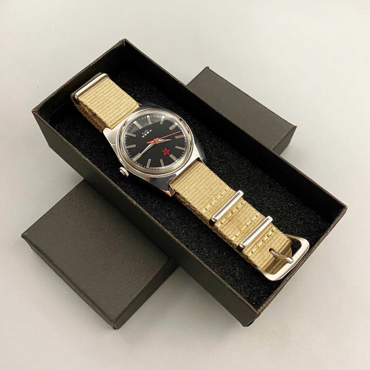 Men's Mechanical Watch Manual Mechanical Stainless Steel Case 7120 Movement Retro Men's Dress Watch Men's Gift