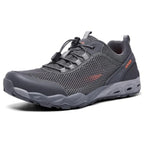 Men's Hiking Shoes Breathable Non-Slip Sneakers Mesh Walking Shoes for Outdoor Trails Trekking Training