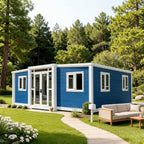 20ft 40ft Prefab Mobile House Luxury Tiny Home Expandable Container Houses 2 3 Bedroom Wooden Prefabricated House Garden Rooms