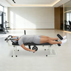 Back Stretch Bench Multifunctional Neck Stretcher Decompression Bench Lumbar Traction Bed Home Workout Stretcher