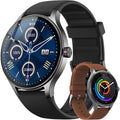 Smart Watch for Men: Dual Bands, 1.57" HD, Fitness Tracking, Waterproof, Bluetooth, Heart Rate, AI Assistant, Sports Modes