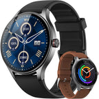 Smart Watch for Men: Dual Bands, 1.57" HD, Fitness Tracking, Waterproof, Bluetooth, Heart Rate, AI Assistant, Sports Modes