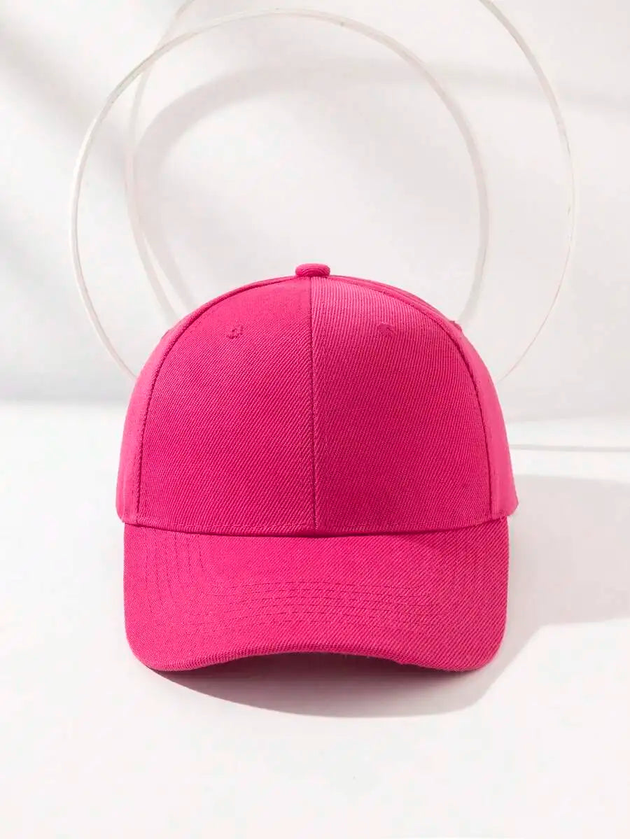 1pc Fashionable Multi-Color Sports Casual Women's Soft Top Baseball Cap,Summer,Beach,Hat,Holiday,Travel