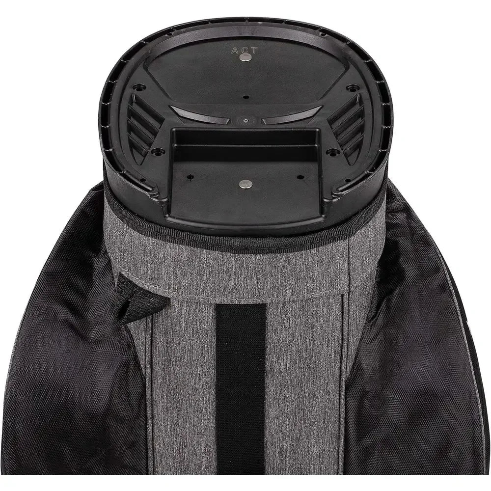 Golf Push Cart Bag - Riding Cart Bag - Waterproof Bag Cover - Secure Cart Base - Lightweight - 15-Way Club Organizer - External
