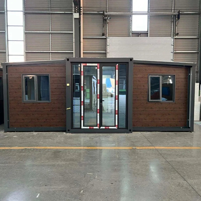 New 20ft 40ft Expandable Container House Tiny Home 2 Bedroom 1 Kitchen 1 Bathroom Prefab Villa
