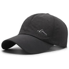 Men's and women's quick-drying hats, summer outdoor sunscreen and shading thin baseball caps, breathable sun duckbill hats