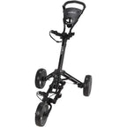 Lightweight One-k Folding Push/Pull Golf Cart - Black