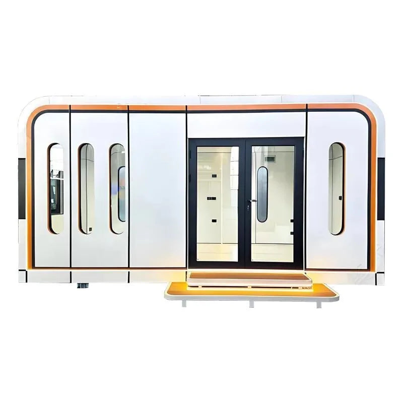 Mobile Expandable Container House 20ft Foldable Prefab Tiny Home Portable Modular Office Quick Assembly