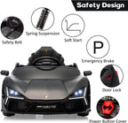 3-8 Years Ride On Car Toy for Kids Children Boys Girls Gift Electric Vehicle with Bluetooth USB Music Remote Control Headlight