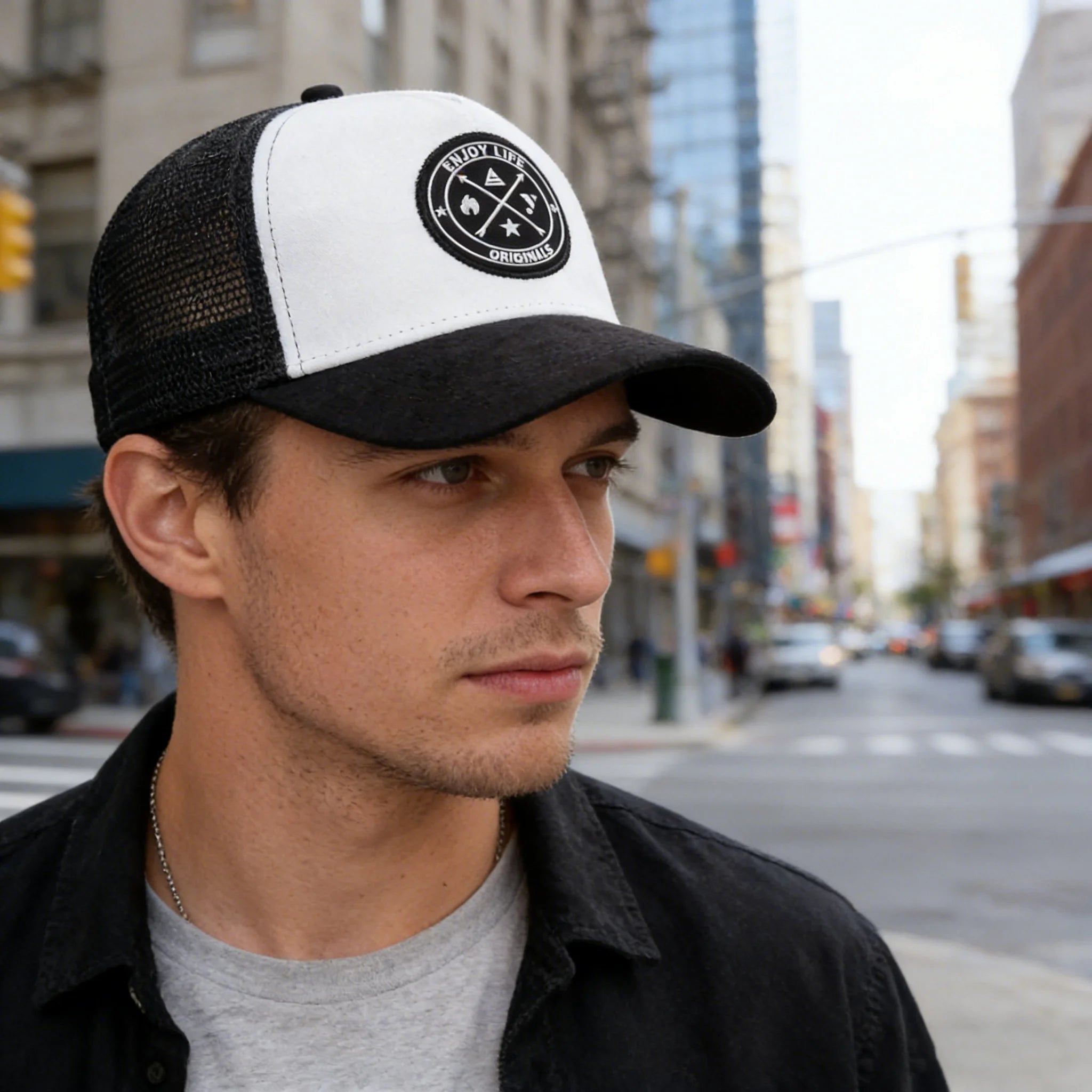 Summer Mesh Baseball Cap Women Men Letter Patch Snapback Hat Casual Breathable Unisex Street Hip Hop Trucker Caps