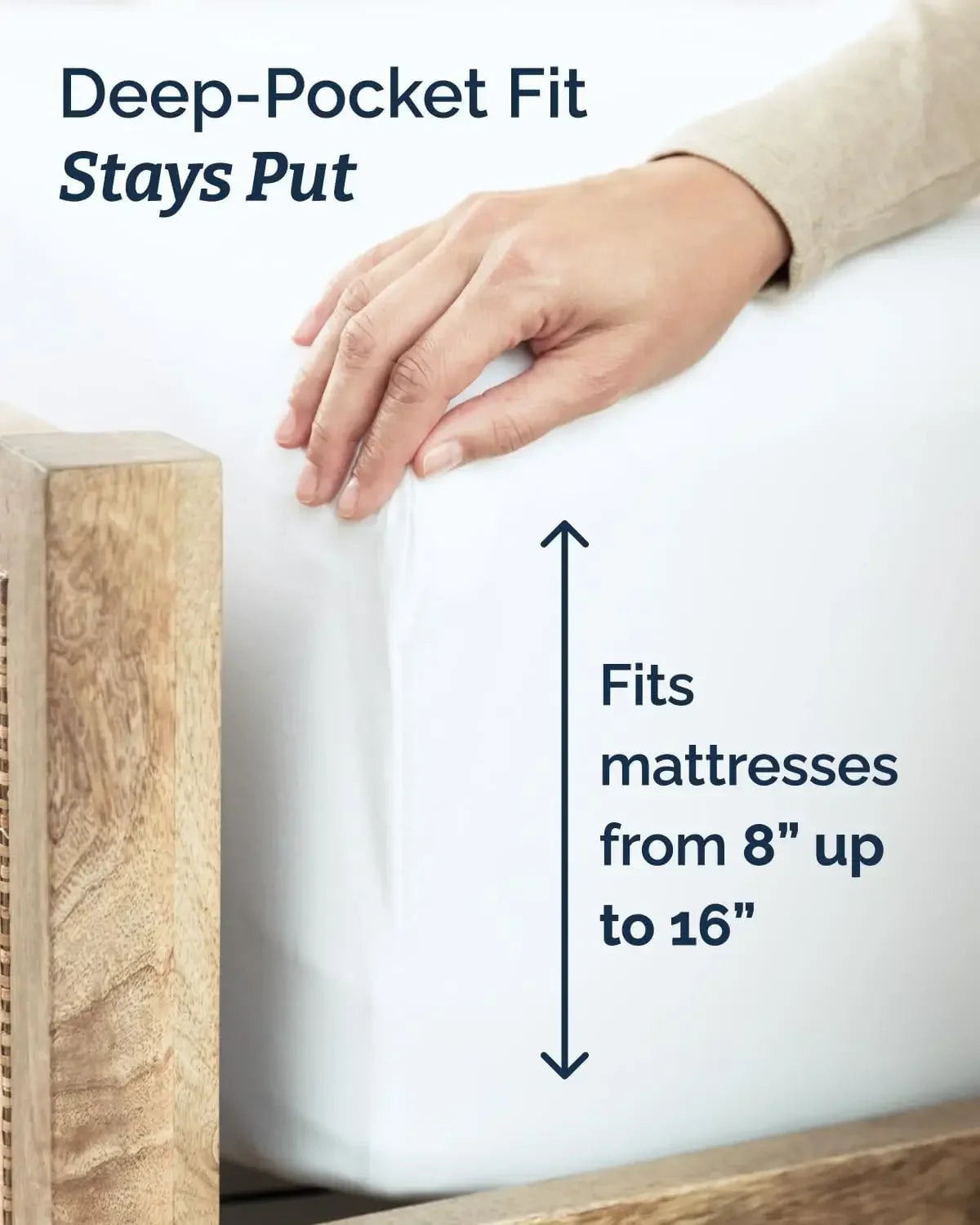 Twin XL Size 3 Piece Sheet Set - Comfy Breathable & Cooling Sheets - Hotel Luxury Bed Sheets for Women & Men - Deep Pockets, Easy-Fit, Extra Soft & Wrinkle Free Sheets - White Oeko-Tex Bed Sheet Set