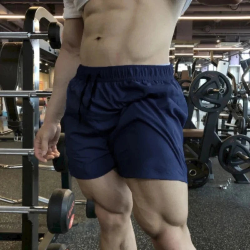 Sports Shorts Summer Men Casual Loose Fit Shorts Ice Silk Breathable For Beach Basketball Fitness Comfort Short Pants
