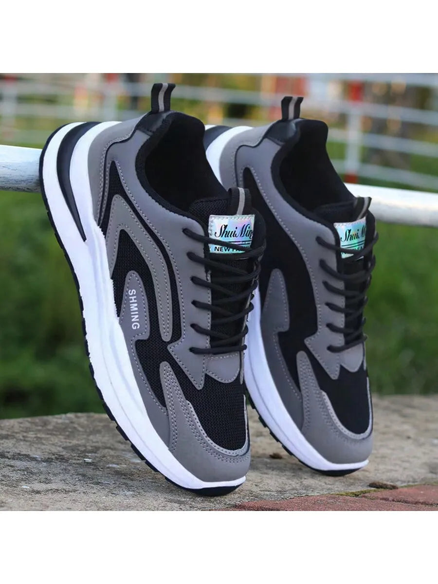 Breathable Mesh Non Slip Casual Sneakers Lightweight Running Shoes For Men Summer Outdoor