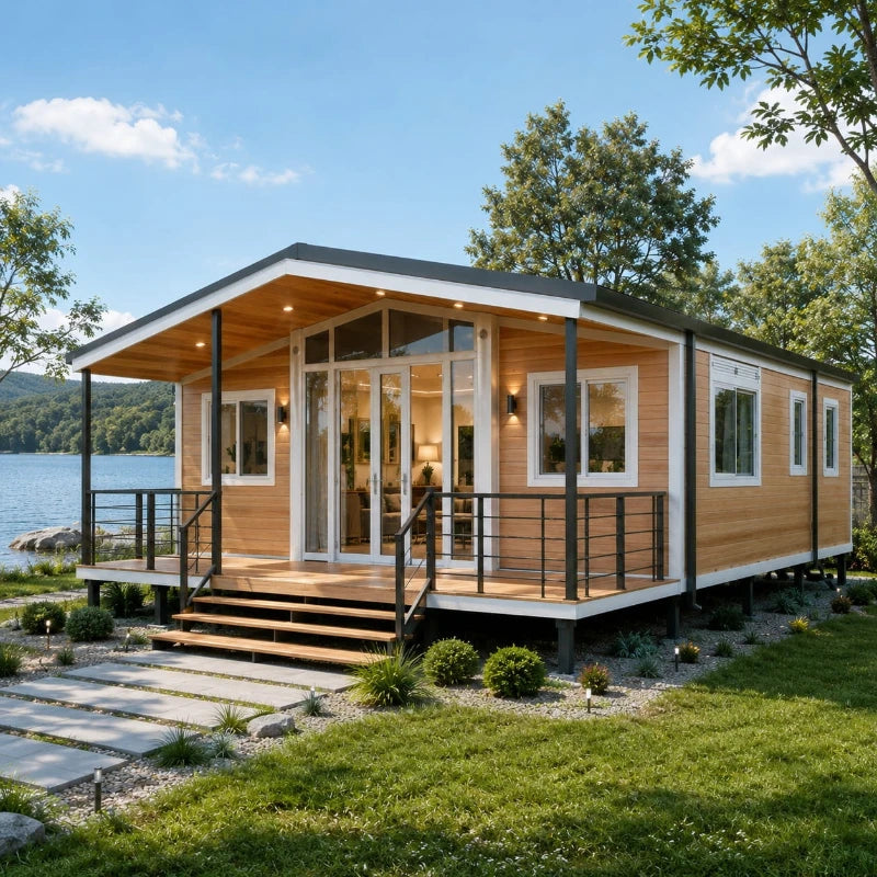 Expandable Folding Modular House Container Home for Temporary Office Staff Housing and Garden Room Customized